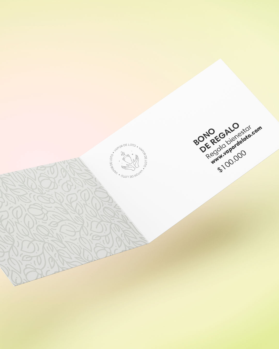 Bono de regalo $100.000 - extractos y aceites naturales de Vapor de Loto