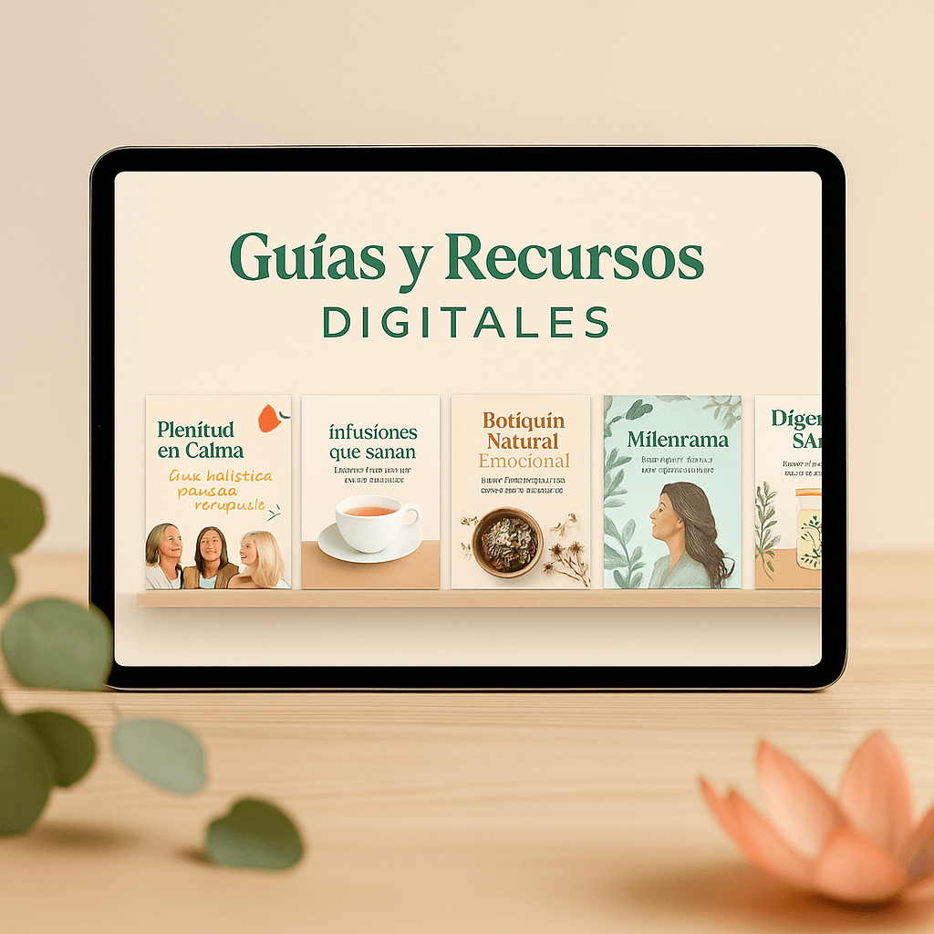 Guías Digitales de Bienestar Femenino | Vapor de Loto 🌿
