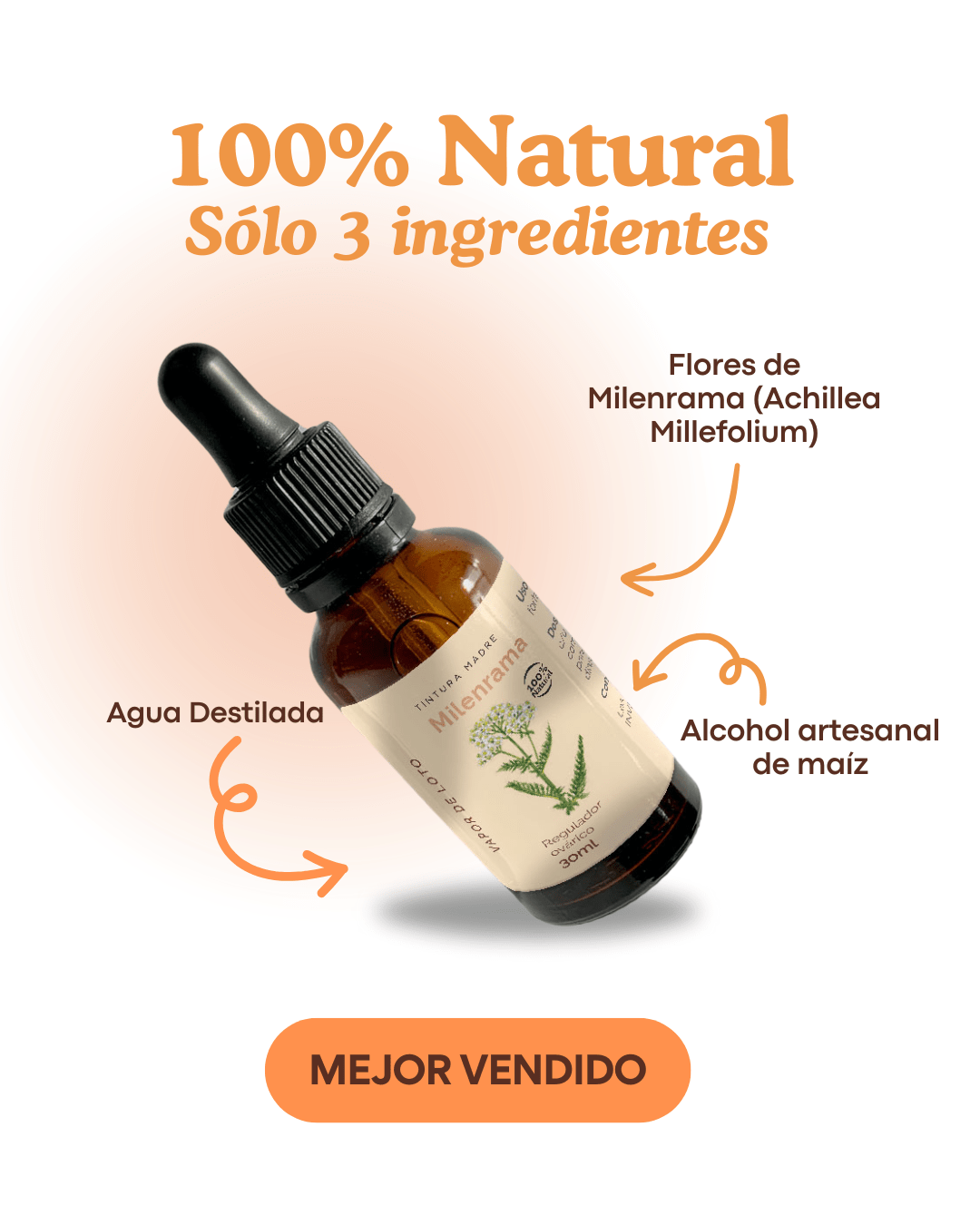 Extracto líquido de Milenrama - extractos y aceites naturales de Vapor de Loto