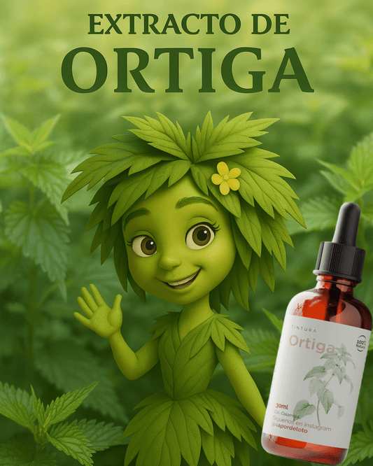 Extracto líquido de Ortiga - extractos y aceites naturales de Vapor de Loto