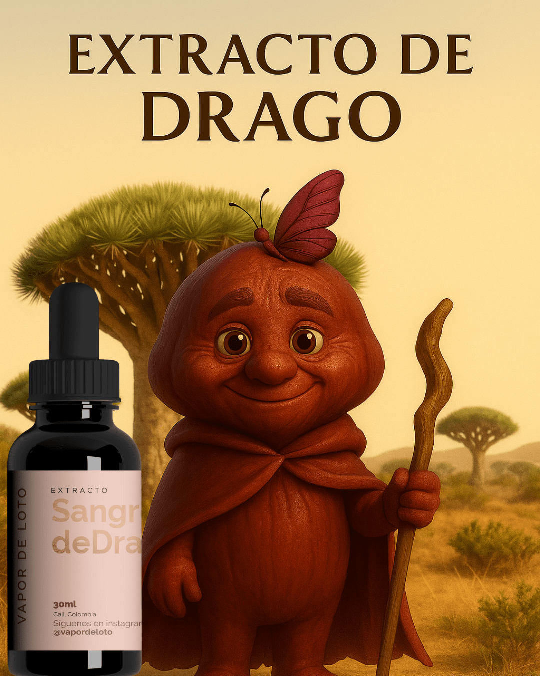 Extracto líquido Sangre de Drago 30ML - extractos y aceites naturales de Vapor de Loto