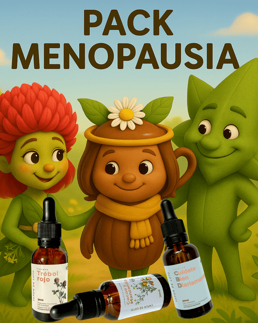 Pack Menopausia - extractos y aceites naturales de Vapor de Loto